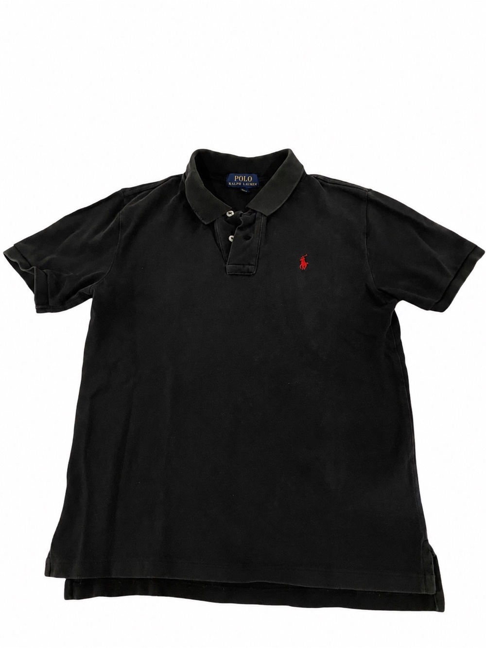 Polo by Ralph Lauren Black Polo with Red Pony Logo